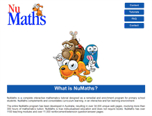 Tablet Screenshot of numaths.net